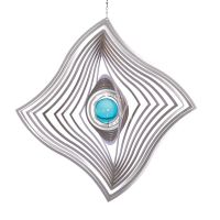 Windspiel Windfahne - M mit 35mm Glaskugel Windspiel Windfahne - M mit 35mm Glaskugel