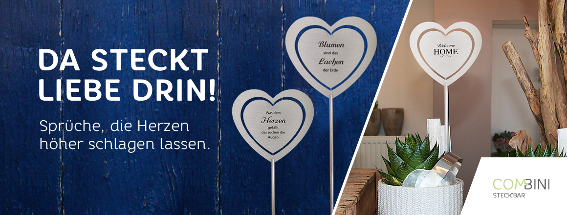 Herz Mit Spruch Gartendeko Illumino Edelstahl Windspiele Mit Glaskugeln Und Mehr