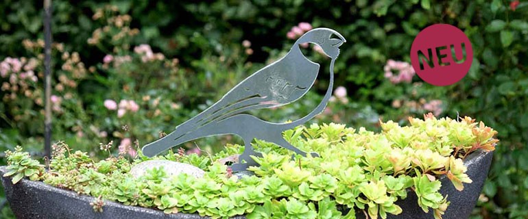 Windspiel 3D Edelstahl mit Glaskugel Garten Gartendekoration Deko Wind Spiel