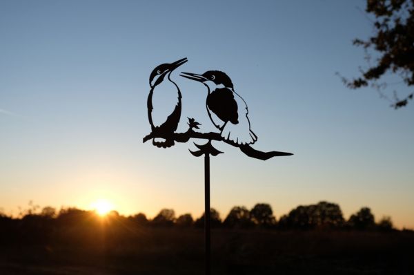 Gartenstecker Eisvogel-Paar-Abend-1.jpg