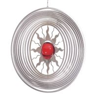 Windspiel Sonne Sol - XL mit 50 mm Glaskugel Windspiel Sonne Sol - XL mit 50 mm Glaskugel
